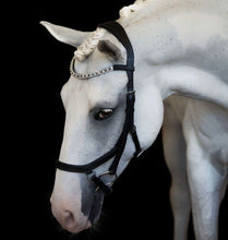 Load image into Gallery viewer, Lumiere 'AZURE' BRIDLE (EURO VERSION) - BLACK