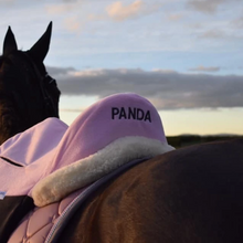 Load image into Gallery viewer, Two Colour Fleece Saddle Cover