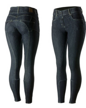 Load image into Gallery viewer, Horze Victoria Denim Breeches