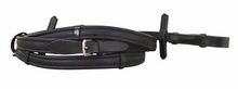 Load image into Gallery viewer, Lumiere 'AMIE' ROLLED BRIDLE (CAVESSON) - BLACK
