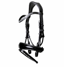 Load image into Gallery viewer, Lumiere Aurelie Rolled Leather Bridle Hanoverian