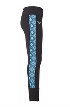 Load image into Gallery viewer, Blue Diamond Riding Tights
