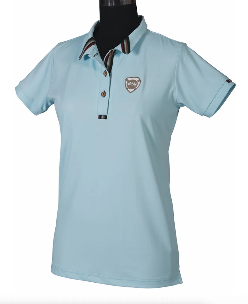 Equine Couture Blue Polo