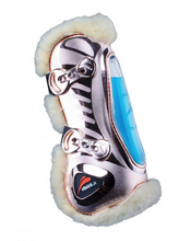 Load image into Gallery viewer, eQuick eSHOCK Rose Gold Tendon Boots
