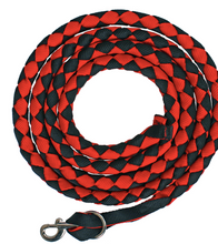 Load image into Gallery viewer, Blue Tag Plaited Two Tone Lead
