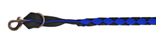 Load image into Gallery viewer, Blue Tag Plaited Two Tone Lead
