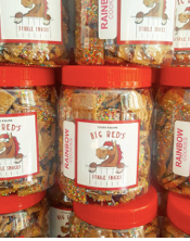 Big Reds Jars Rainbows 100/1000s  800G