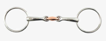 Loose Ring Snaffle with Copper Lozenge